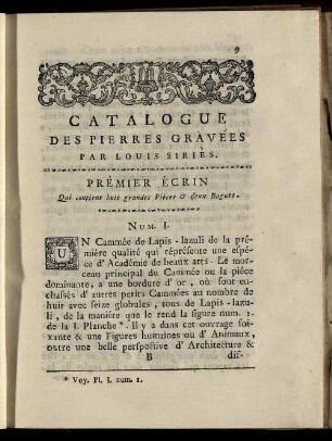 Prémier Écrin Qui contient huit grandes Piéces & deux Bagues