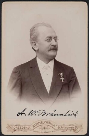 Portrait Adolf W. Bräunlich