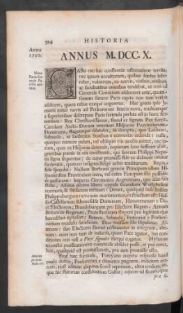 Annus M.DCC.X.