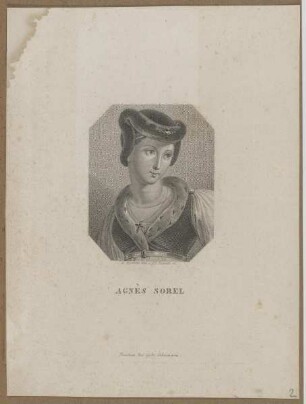 Bildnis des Agnès Sorel
