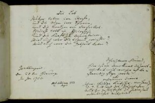 Johann Christian Kutscher. Göttingen, 20.2.1753.