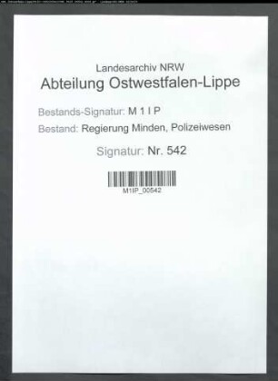 Überwachung von Anarchisten und Kommunisten, Besonderes, Band 6