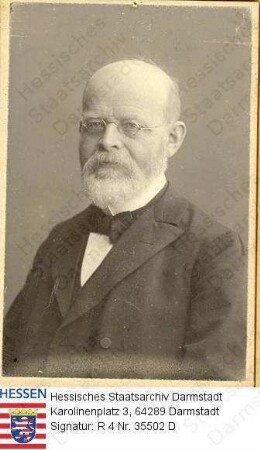 Walz, Karl (1847-1929) / Porträt, Brustbild