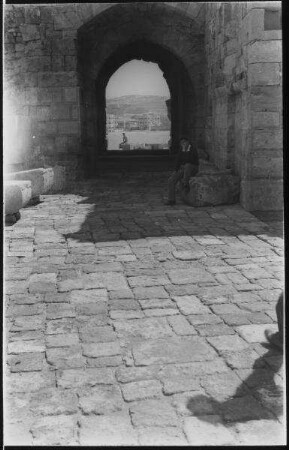 Sidon: Torweg in der Kreuzfahrerburg [Kalat el-bahr]