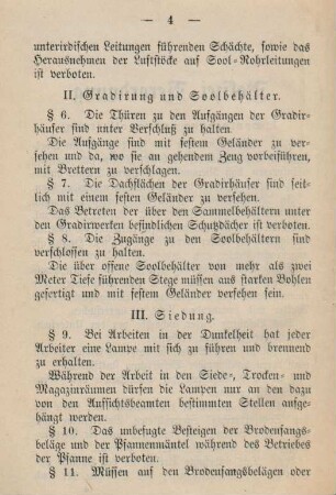 II. Gradierung und Soolbehälter.