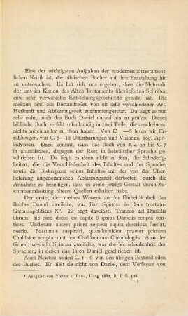 Die Einheitlichkeit des Buches Daniel : Inauguraldissertation