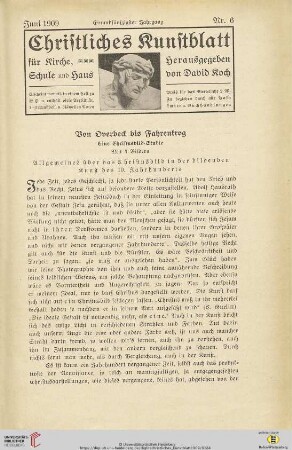 Nr. 6 (Juni 1909)