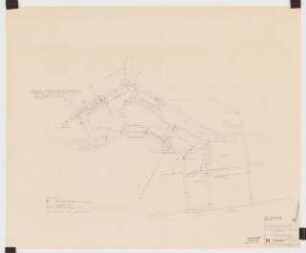 Haus und Garten Ernst Hassler, Oerlinghausen: Schlitzplan Kellergeschoss 1:50