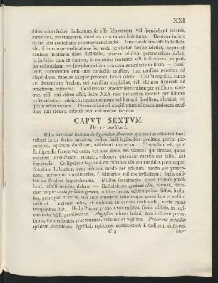 Caput sextum
