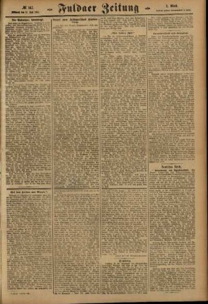 Zweite Ausgabe vom Mittwoch, den 23. Juni 1915.
