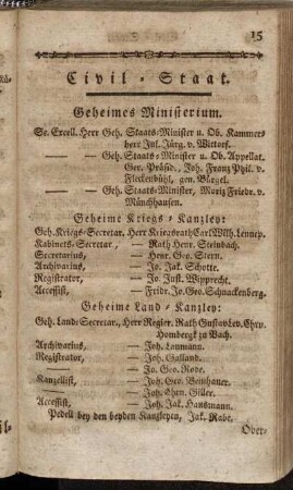 Geheimes Ministerium. - Judenschaftliche Commission:[...]