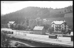 Lauenstein. Bahnhof