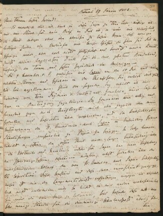 Brief v. 27. Januar 1852 von Mohnicke an Schoemann