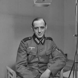 Porträt. Erich Rinkas Bruder Kurt Rinka als Soldat in Wehrmachtsuniform.