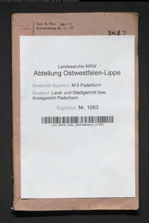 Erblasser: Heising, geb. Wiethuth; Ehepartner: Heising, Franz:
