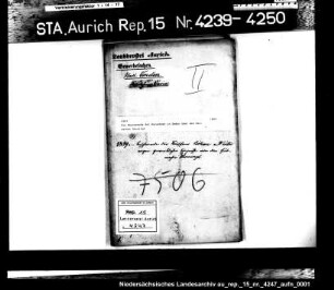 Die Beschwerde der Kürschner in Emden über den Hutmacher Hennings
