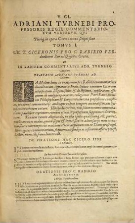 Viri Clariss. Adriani Turnebi Opera : ... Additi Sunt ... Indices ..., 1