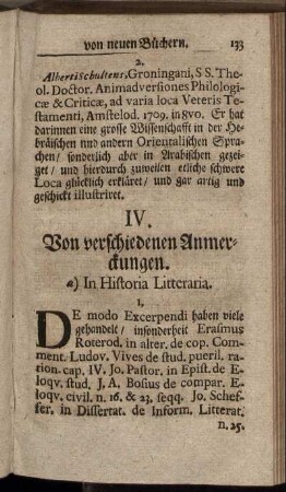 a) In Historia Litteraria.