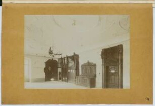 Rathaus, Überlingen: Innenansicht (aus: Skizzen- und Fotoalbum 15)