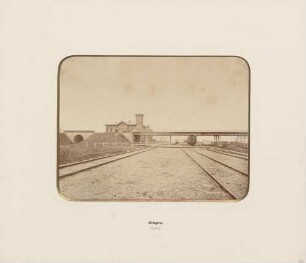 Bahnhof in Kempen in der Woiwodschaft Großpolen