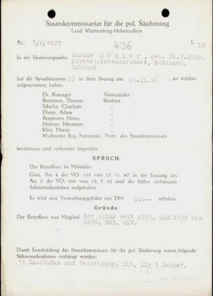 Müller, Gustav