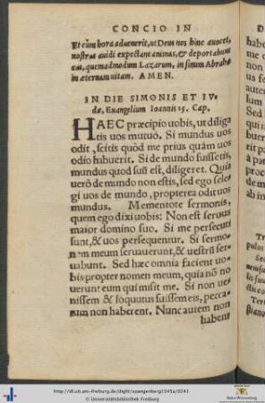 Dies Simonis Et Iudæ