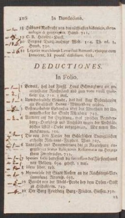 Deductiones