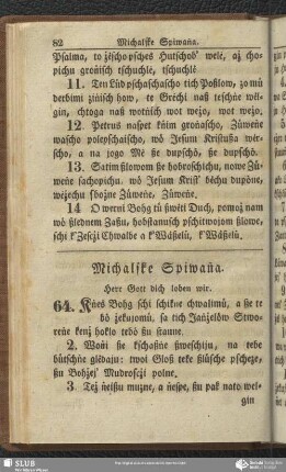Michalske Spiwaṅa