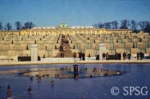 Potsdam, Park Sanssouci, Sanssouci-Terrassen.