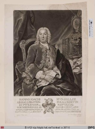 Bildnis Johann Joachim Haller (von Hallerstein) (II)