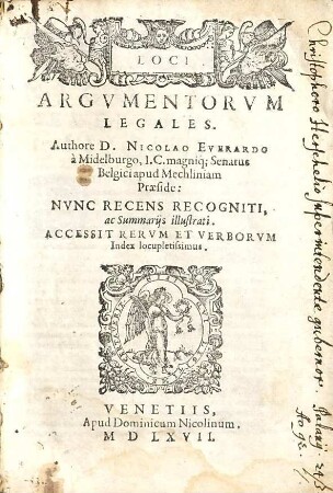 Loci Argvmentorvm Legales