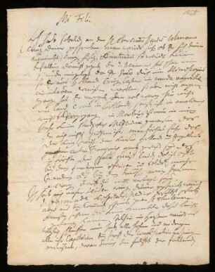 Brief von Johann Dolaeus an Johann Daniel Doläus