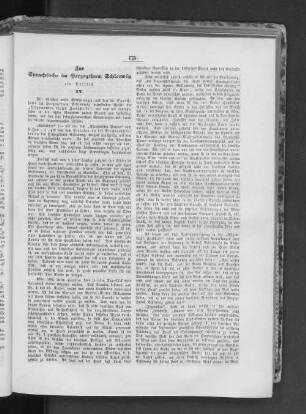 Zur Sprachsache im Herzogthum Schleswig ein Drittes. IV.