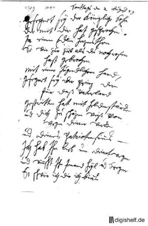 1171: Brief von Anna Louisa Karsch und Caroline Louise von Klencke an Johann Wilhelm Ludwig Gleim