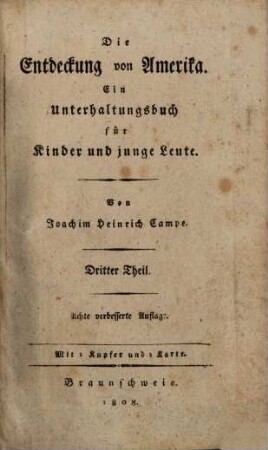 Die Entdeckung von Amerika : ein Unterhaltungsbuch für Kinder und junge Leute, 3