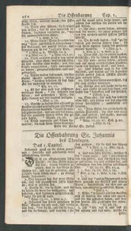 Die Offenbahrung St. Johannis des Theologen