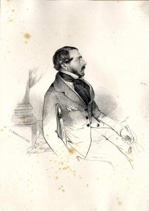 Album der Tischgesellschaft im Darmstädter Hof. Colonel Wilthiew