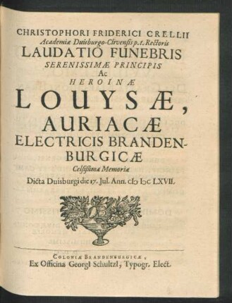 ... Laudatio Funebris ...