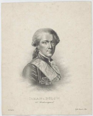 Bildnis des Iohan v. Bülow