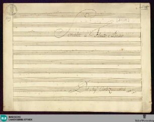 Sonatas - Mus. Hs. 1009 : fl, b; G