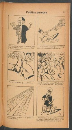 Política europea - [Cómic]