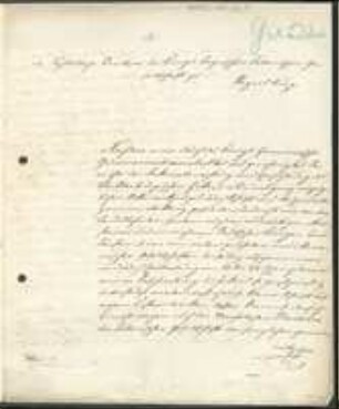 Brief von Friedrich Gotthard von Boddien an Regensburgische Botanische Gesellschaft