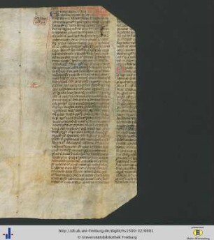 Canon medicinae (Fragment)