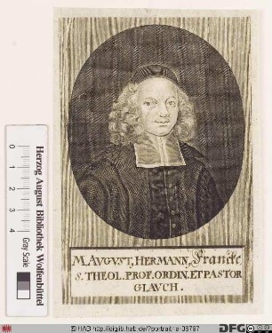 Bildnis August Hermann Francke