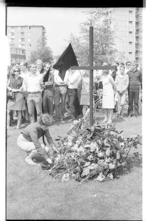 Kleinbildnegativ: Studentendorf Sigmundshof, 1967