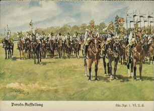 Parade-Aufstellung