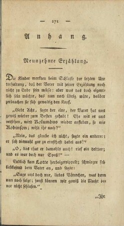 Neunzehnte Erzählung.