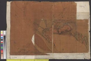 [Skizze eines Stadt- und Festungsplans von Salzburg auf cm-Pergamin-Papier] - BSB Cod.icon. 180 ulb