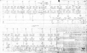 Ulm Hbf: 1. Bauteil - Schema der Pumpenheizung Empfangsgeb.