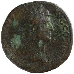 Münze, Sesterz, 134 - 138